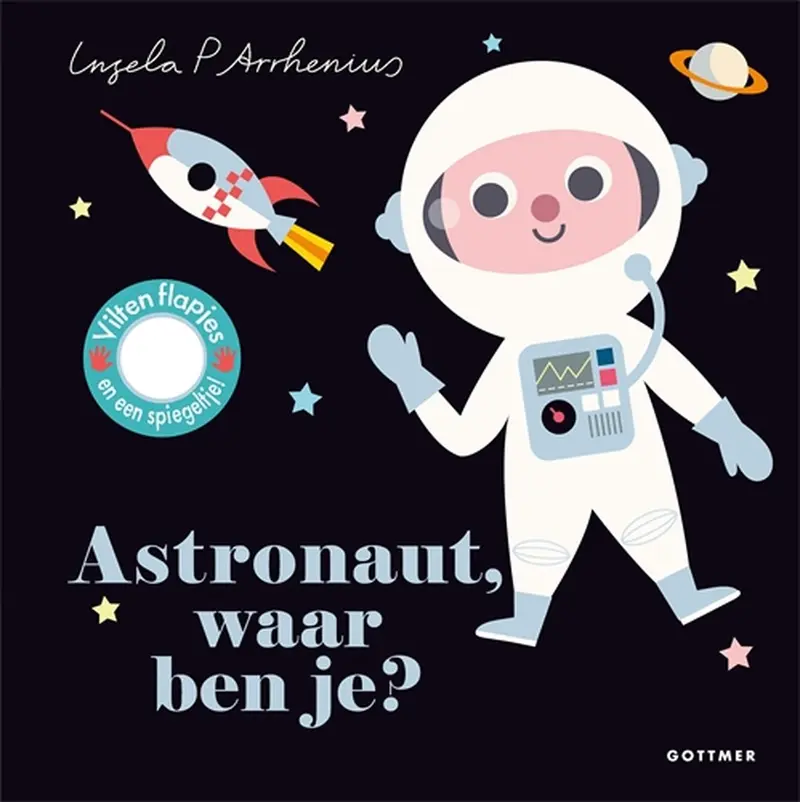 Boek astronaut, waar ben je?