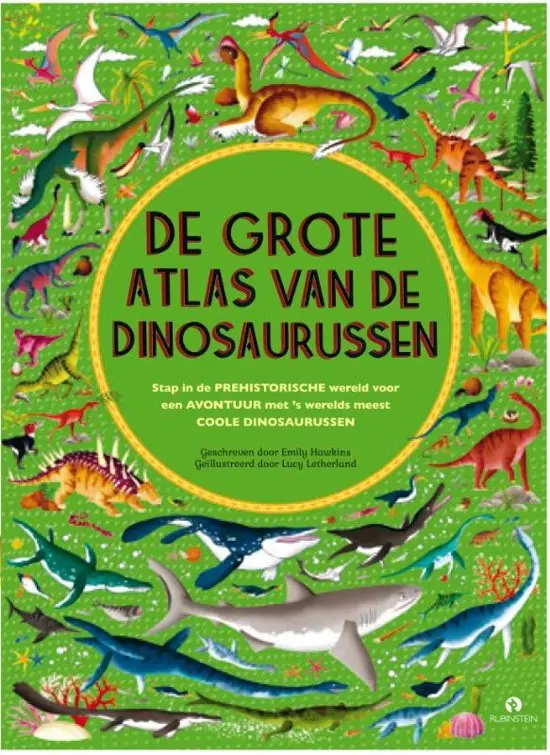 Boek De Grote Atlas Van De Dinosaurussen