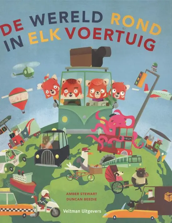 Boek De Wereld Rond In Elk Voertuig