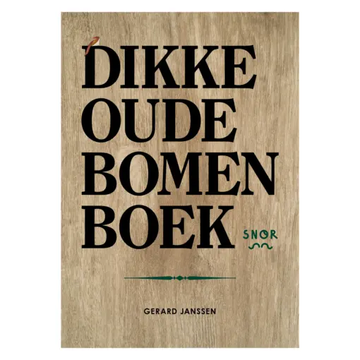 Boek dikke oude bomenboek