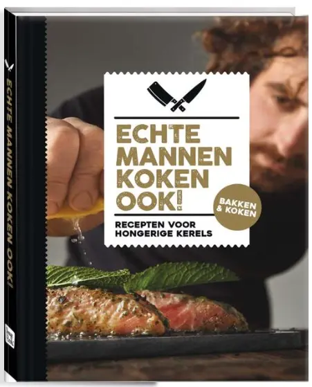 Boek echte mannen koken ook!