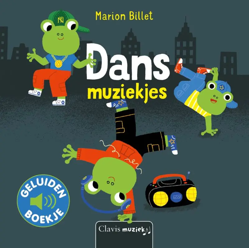 Boek geluidenboekje dansmuziekjes