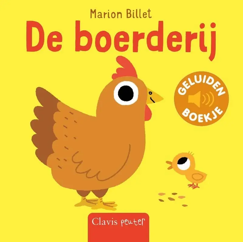 Boek geluidenboekje de boerderij