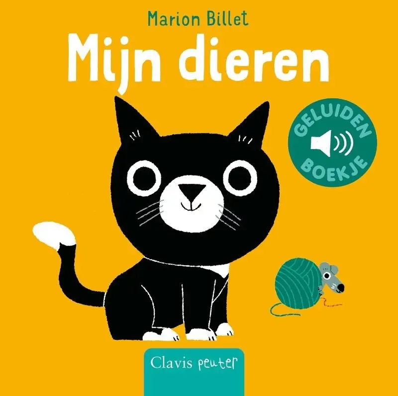 Boek geluidenboekje mijn dieren