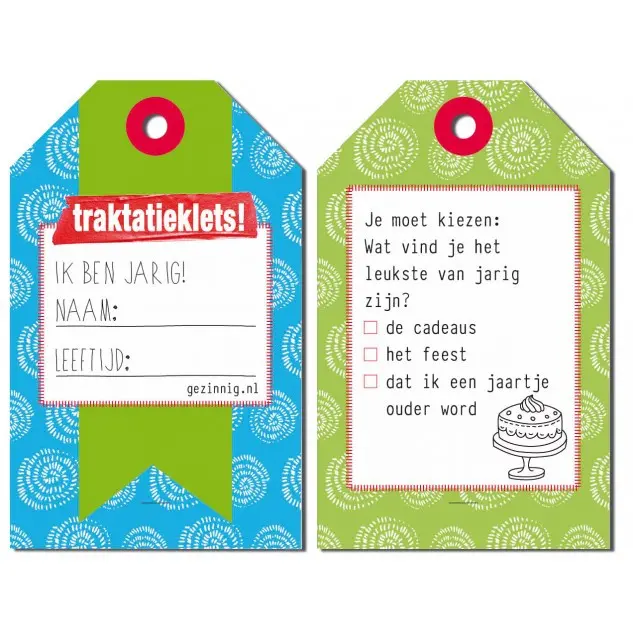 Boek Gezinnig Traktatieklets! 6-12 Jaar