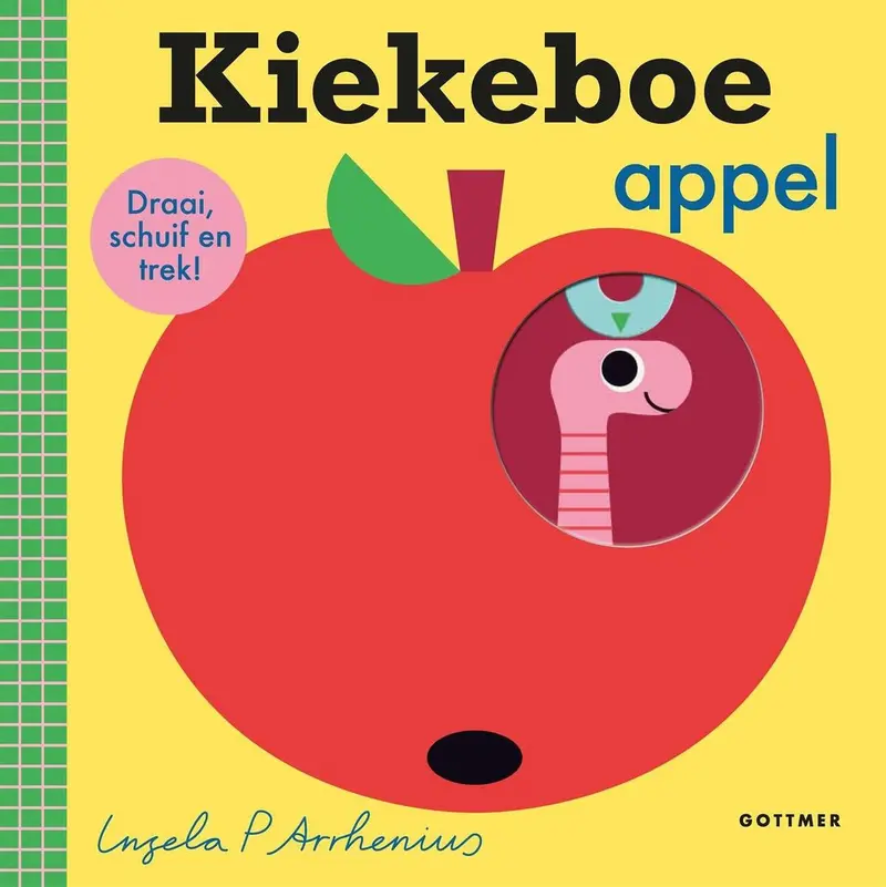 Boek kiekeboe appel
