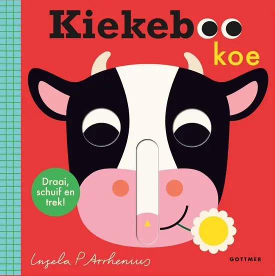 Boek kiekeboe koe