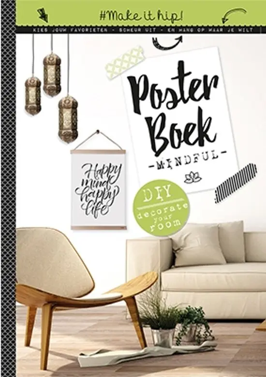 Boek Posterboek Mindful