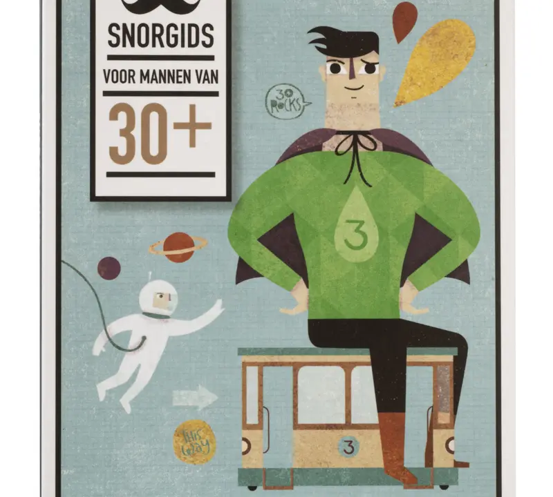 Boek Snorgids voor mannen 30+