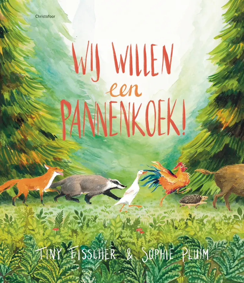 Boek wij willen een pannenkoek!