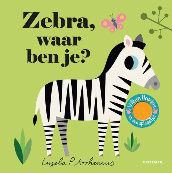 Boek Zebra, waar ben je?