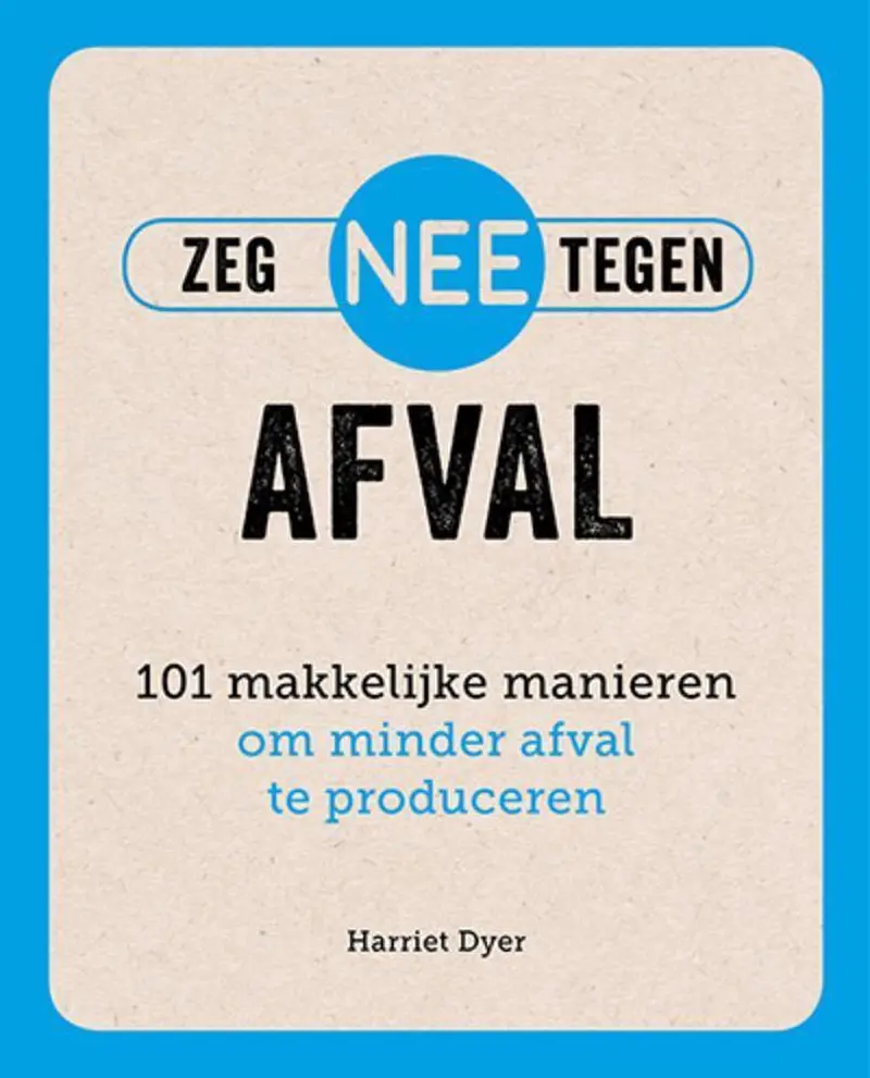 Boek zeg NEE tegen afval