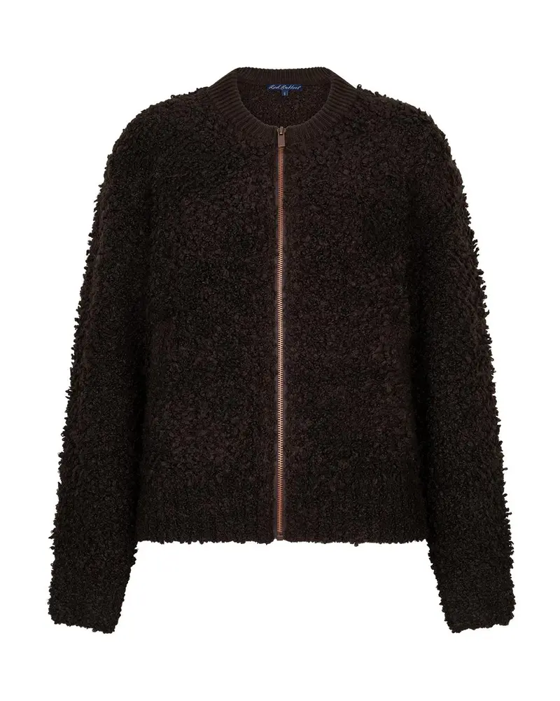 Bomber knit boucle