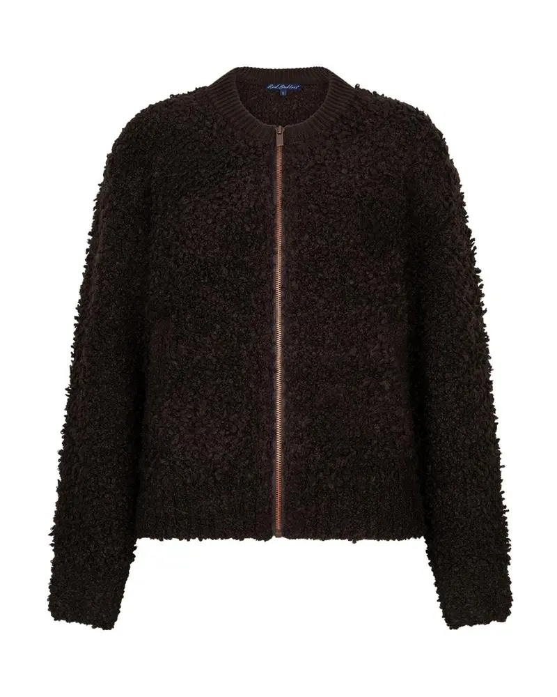 Bomber knit boucle