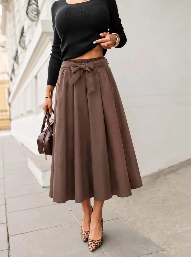 Bow Maxi Rok