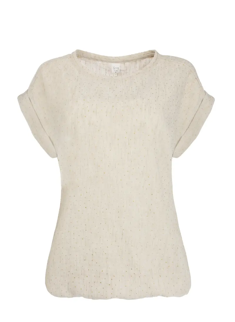 Brisia W Linen Look Hotfix Woven | Sand