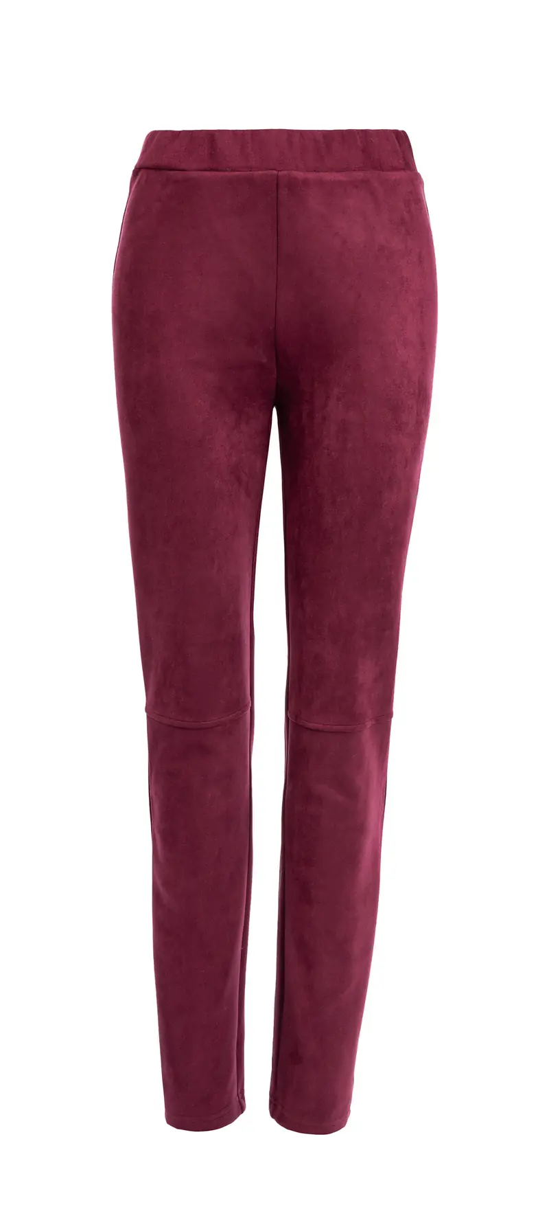 Broek Cassued-RMJ Suedine | Cabernet Red