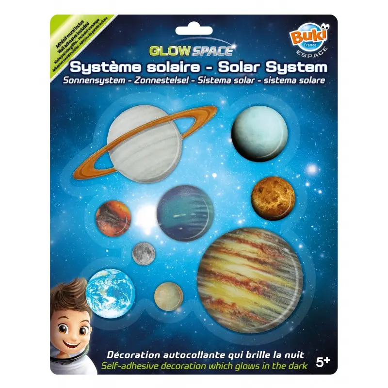 Buki glow space zonnestelsel