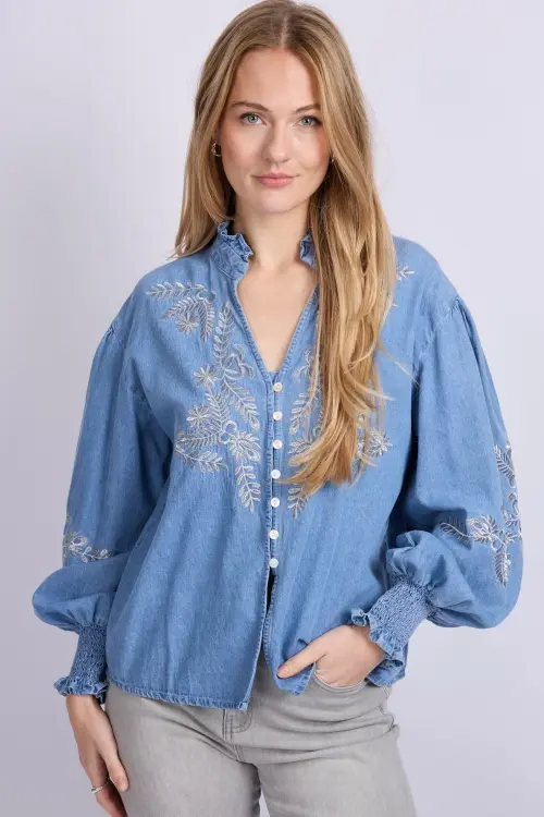 C&S the label blouse liora blouse