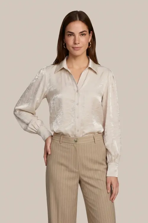 C&S The Label blouse liva beige
