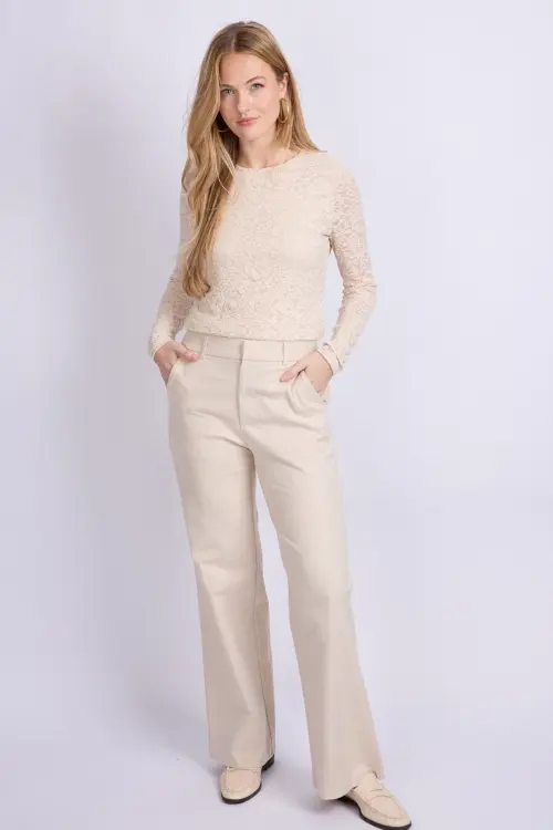 C&S the label broek padi beige