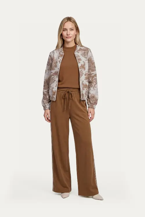 C&S The Label broek patly bruin