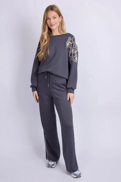C&S The Label broek wiesje blauw