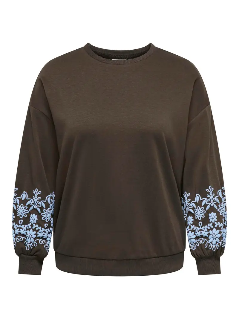 CARBROOKE L/S O-NECK PRINT SWT CUR