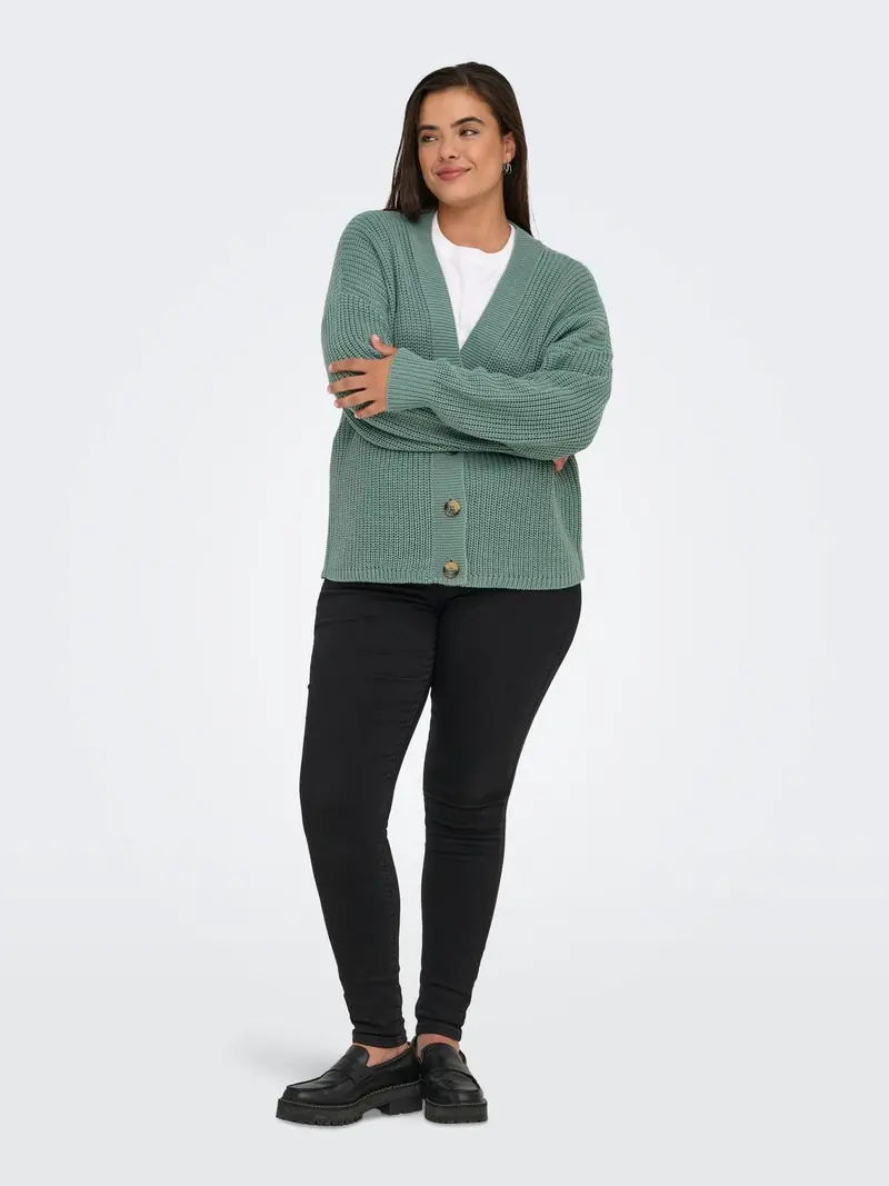 CARCAROL NICE L/S CARDIGAN KNT CUR