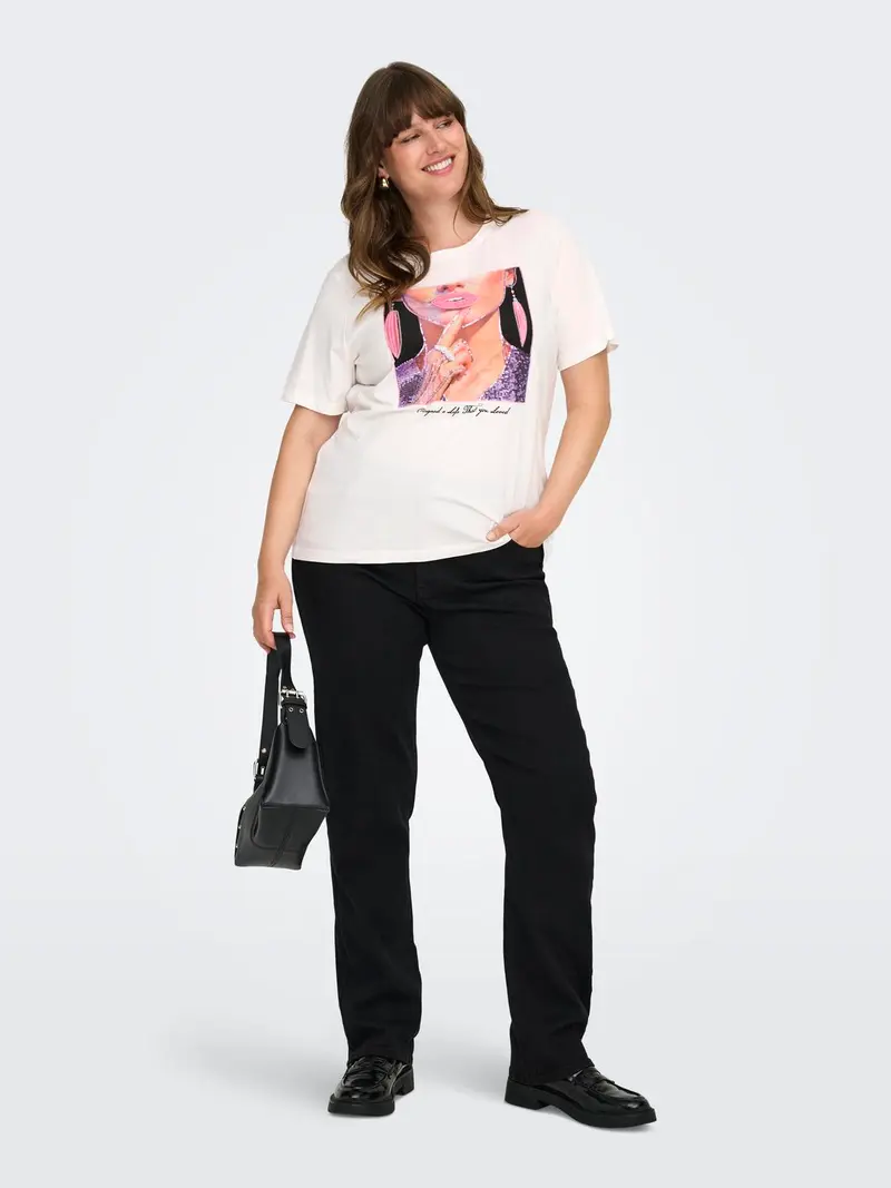 CARCHRISTA S/S O-NECK JEANS FIT TEE