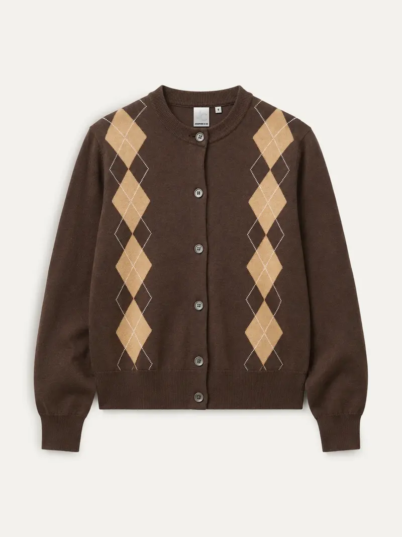 Cardigan chad 6718043573 Brown