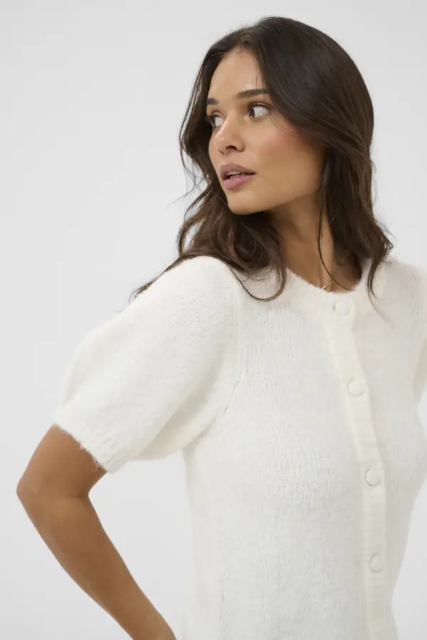Cardigan kaemelie 10511065 Chalk