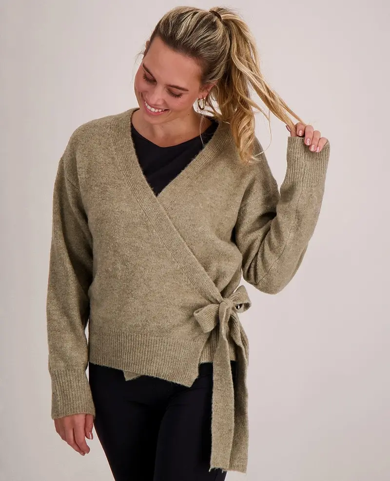 Cardigan Wrapped | Taupe