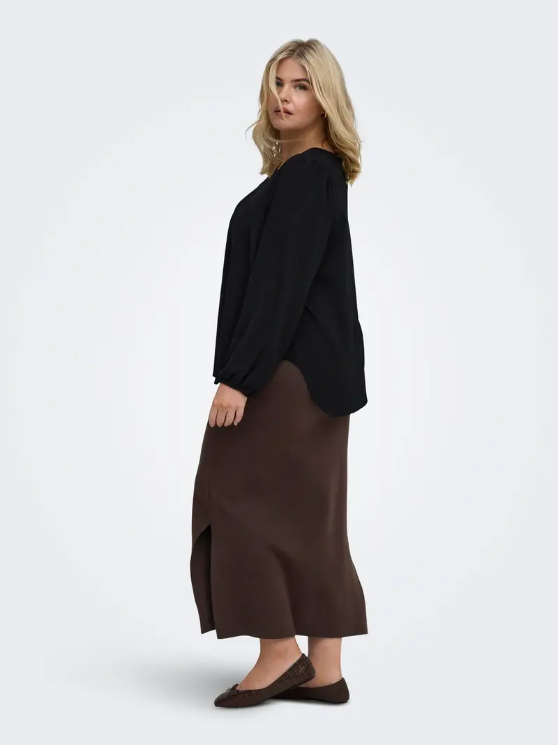 CARIBI FULL MAXI TUBE SKIRT KNIT