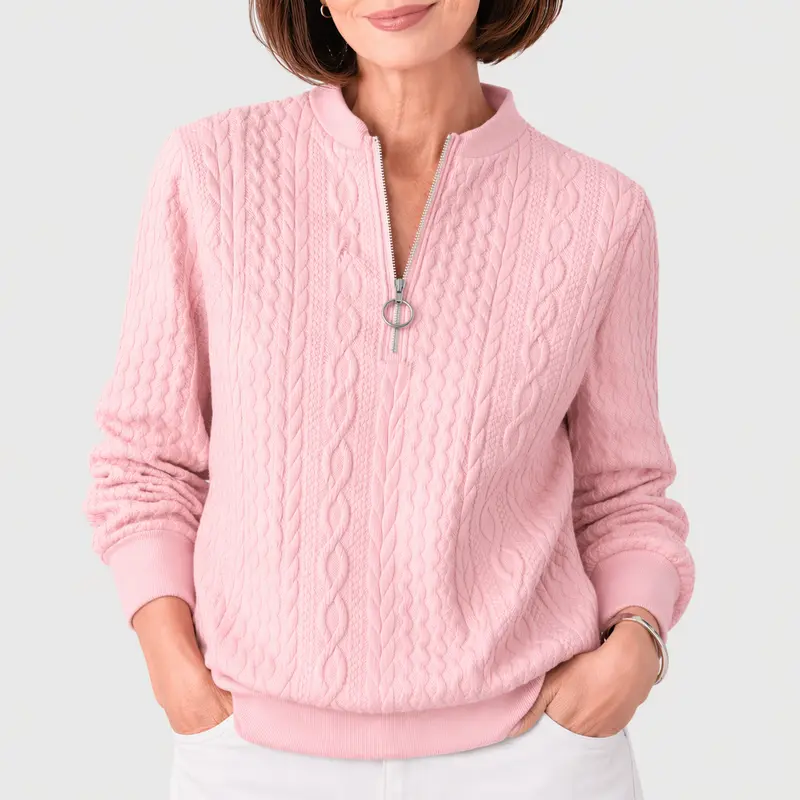 CARINA - HALF ZIP TRÖJA