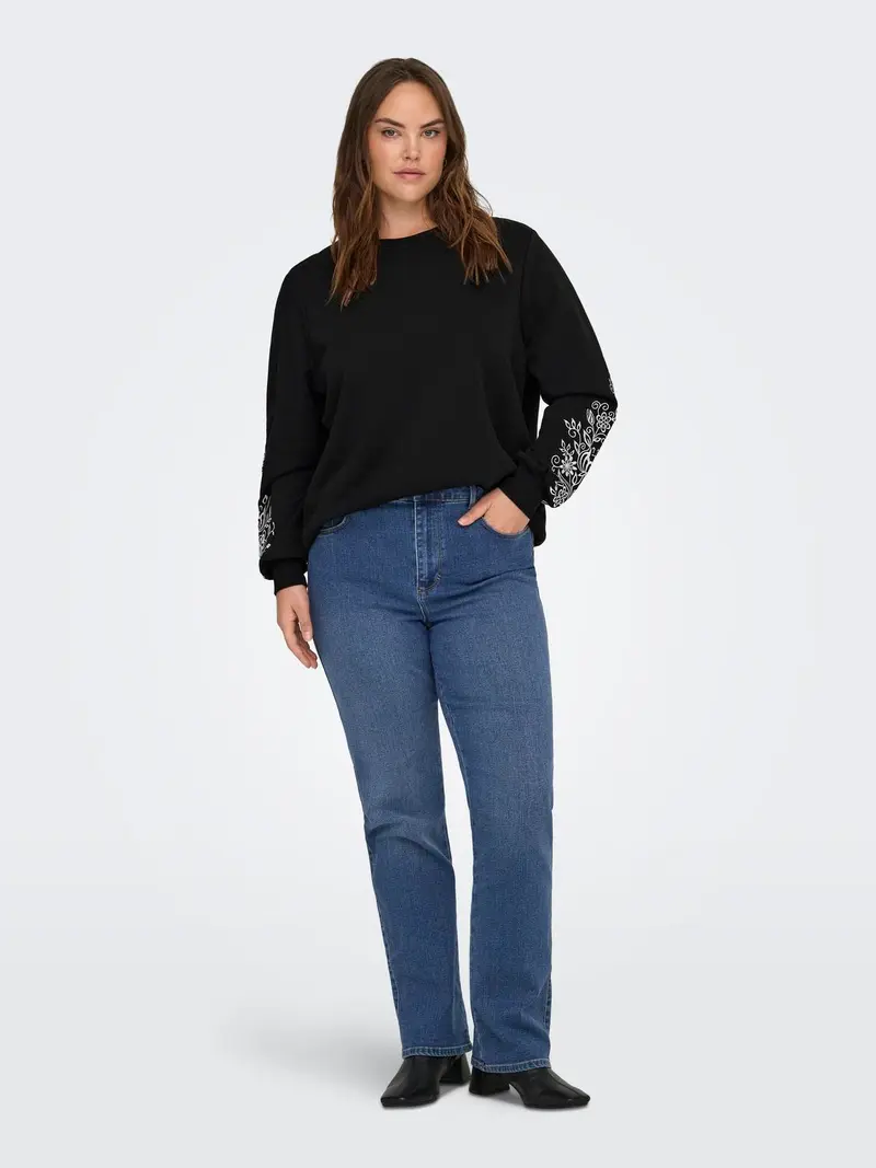 CARJENNA LS O-NECK SWEAT