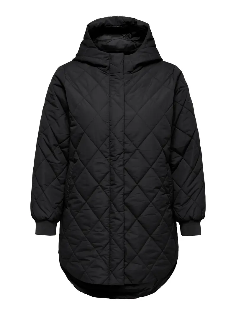 CARJULIET QUILTD HOOD ZIP COAT