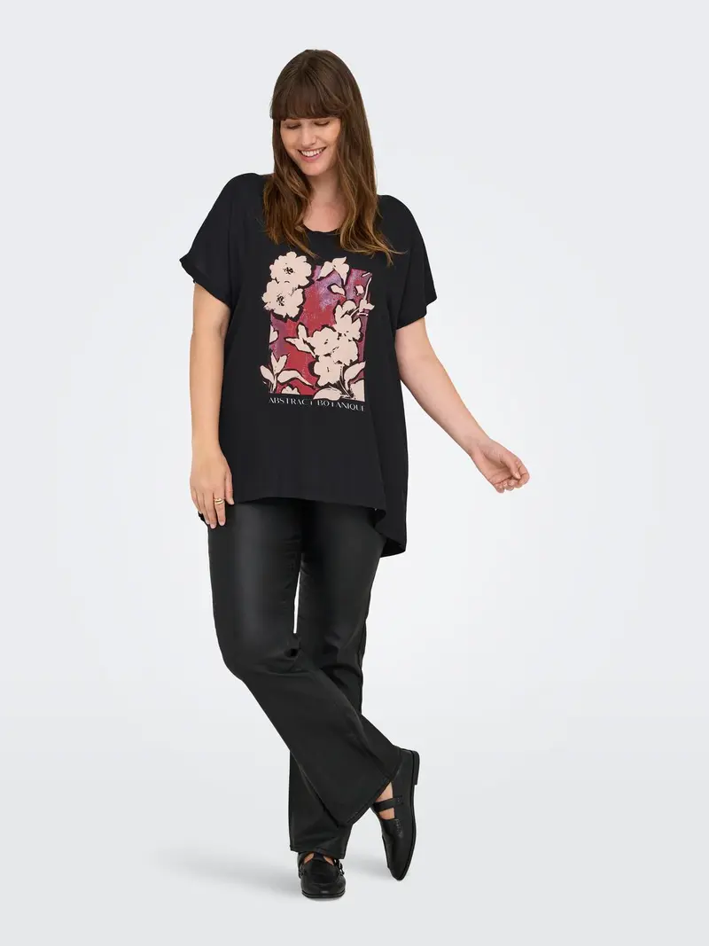 CARKETTY LIFE SS V-NECK TEE