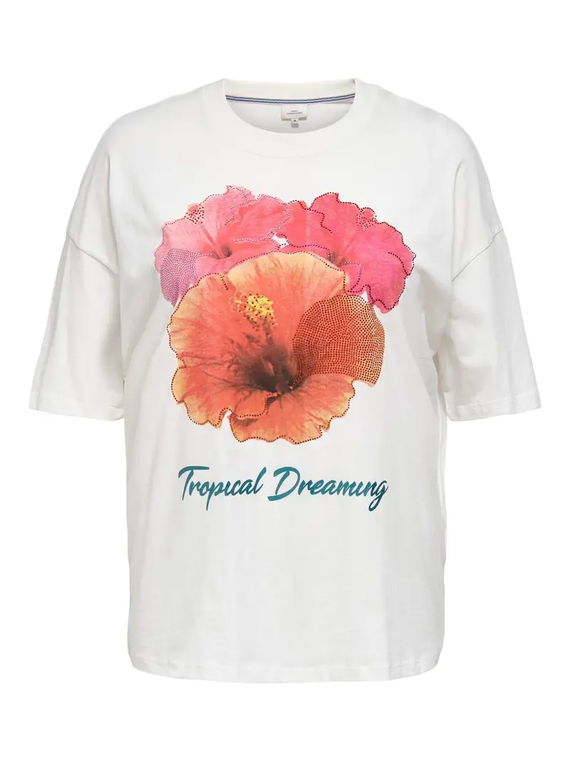 CARKOURTNEY SS O-NECK TEE CUR