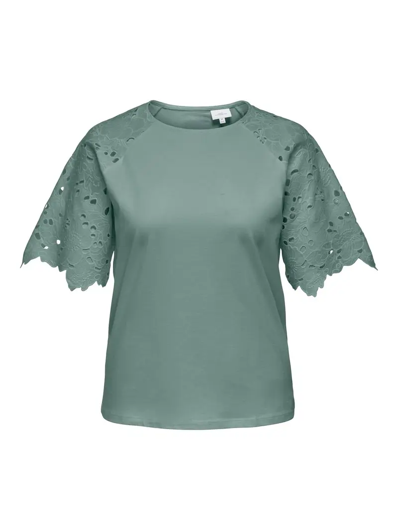 CARLINA S/S O-NECK TOP