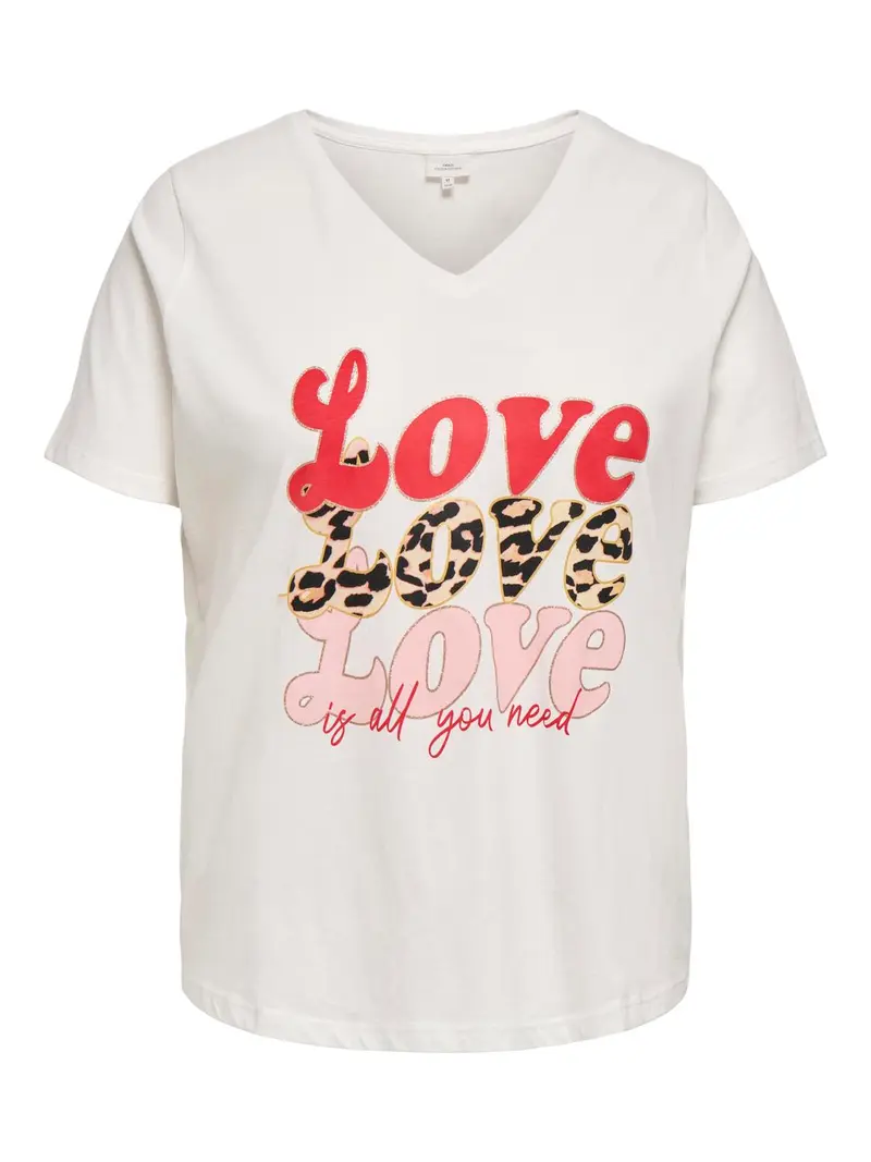 CARMAEBELL S/S V-NECK REG TEE CUR