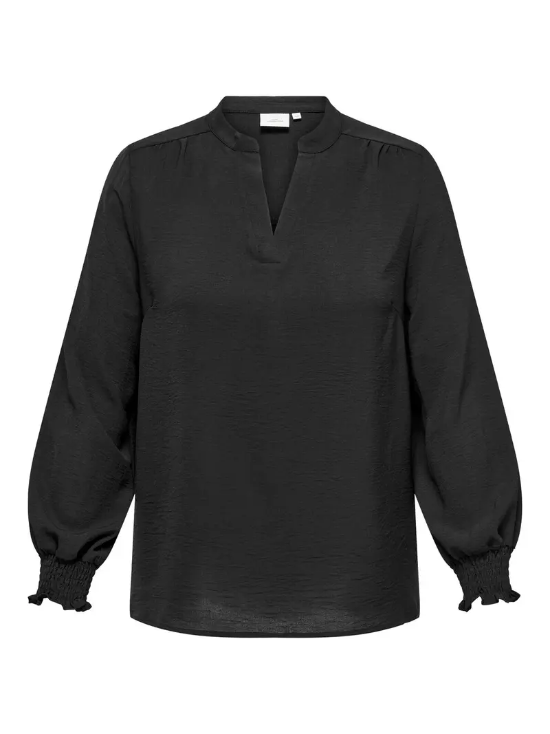 CARMETTA LIFE V-NECK TOP WVN NOOS CUR