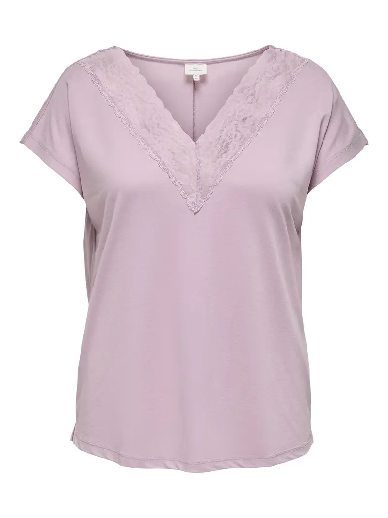 CARNICKY LIFE CAPSLEEVE V-NECK CUR