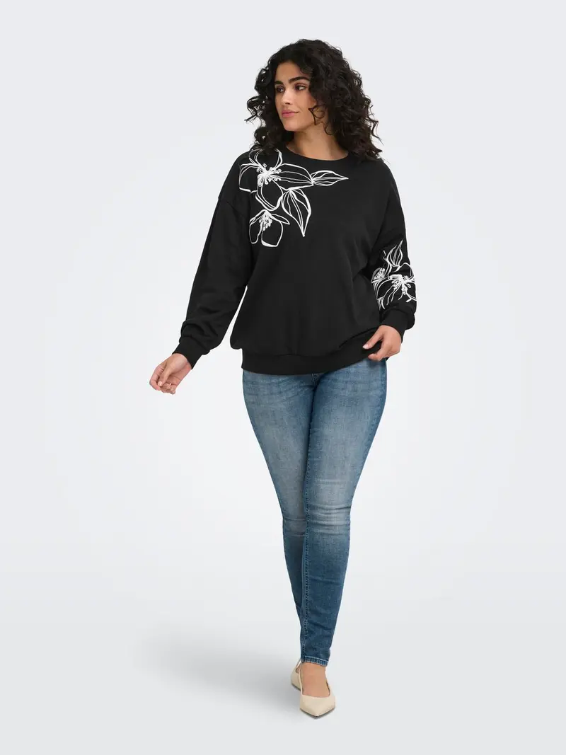 CARODESSA L/S O-NECK SWEAT