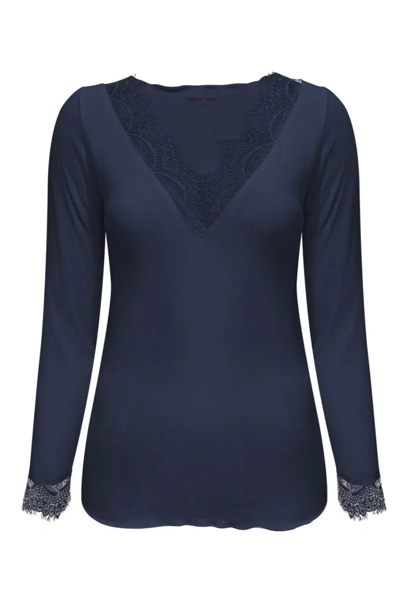 Cashmere Top Lou Lou Navy - 9003