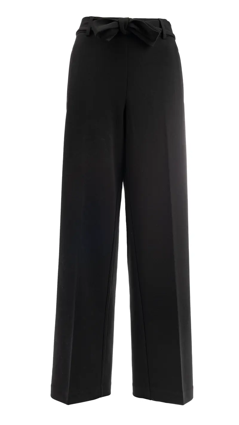 Casper Crepe Woven /Elastan | Black