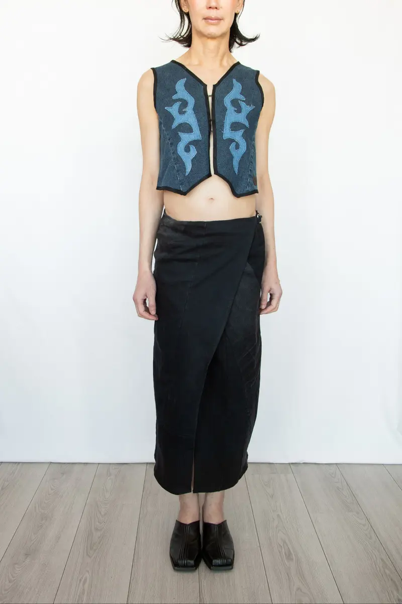 Cassidy Vest Blue