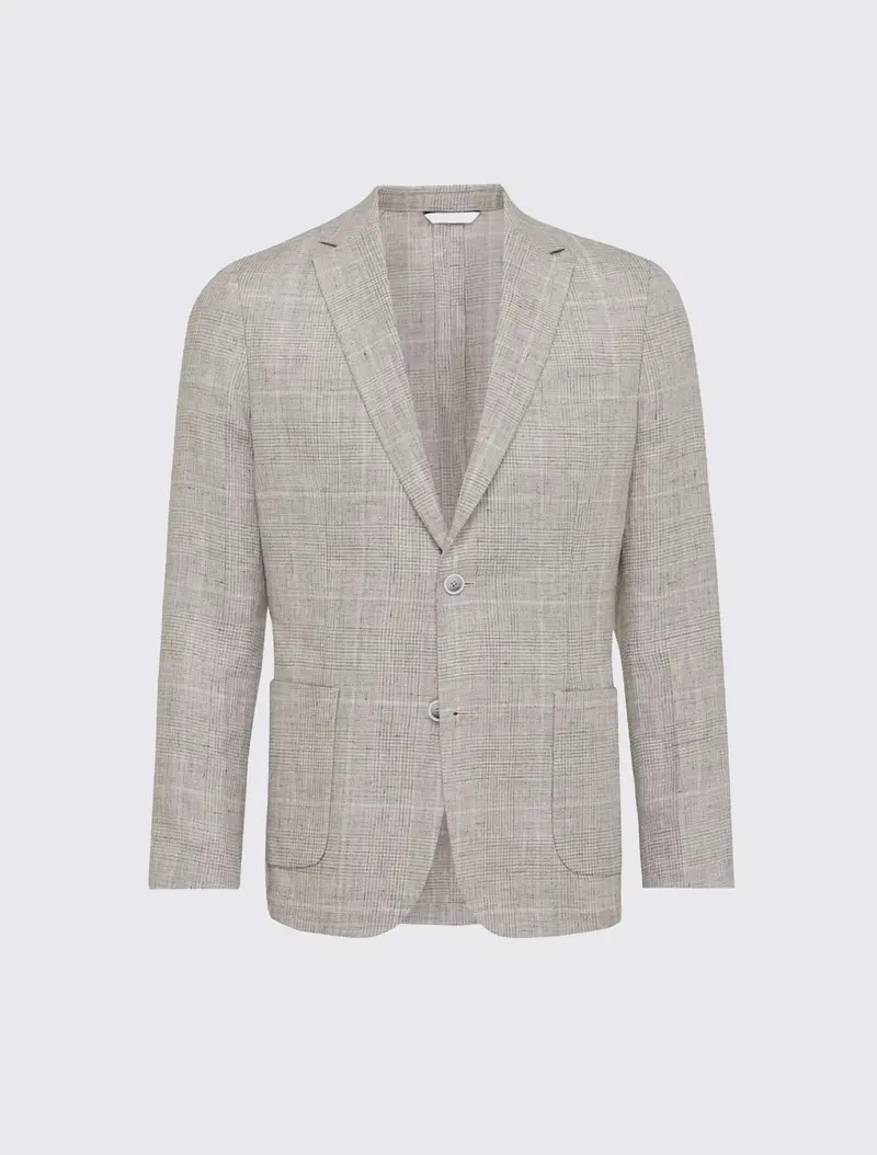 Checked Blazer Bergomi