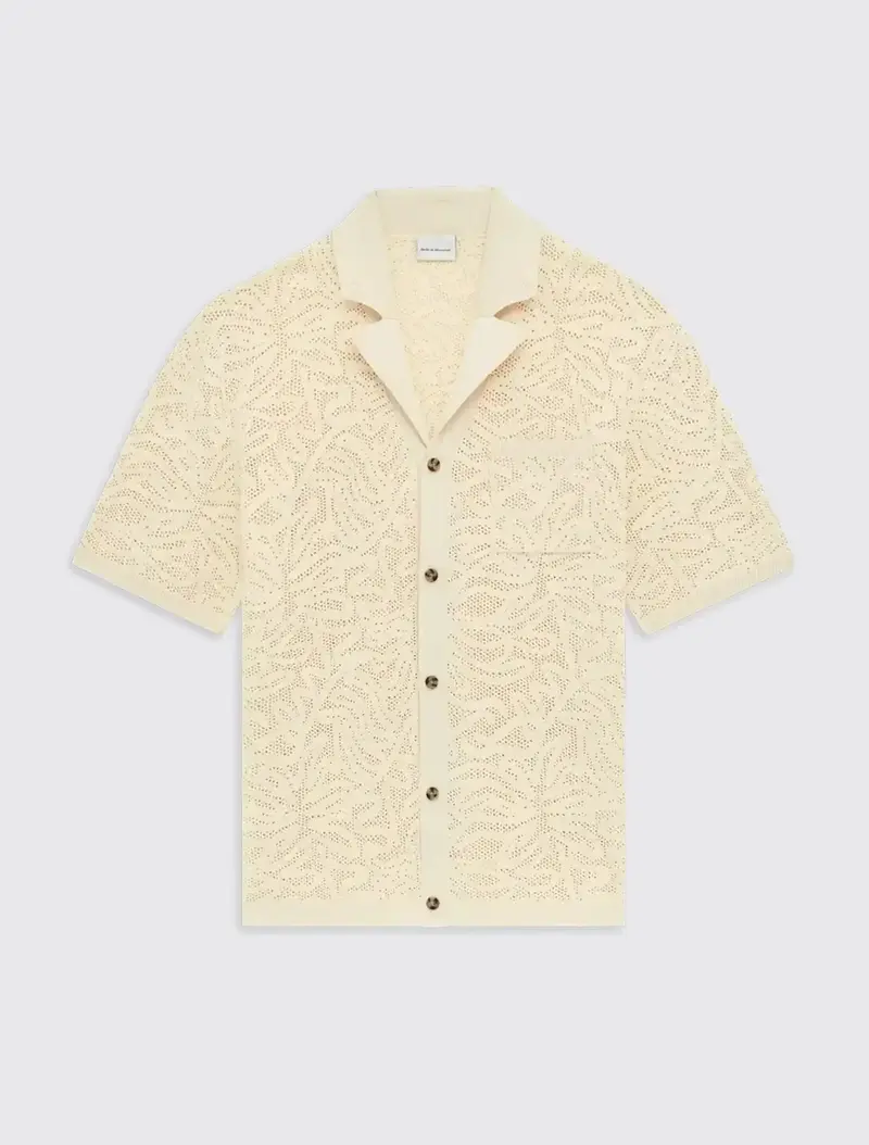 Chemise Maille Dentelle