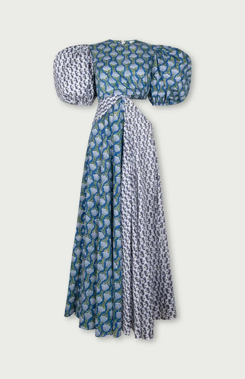 Chloe Dress Blue